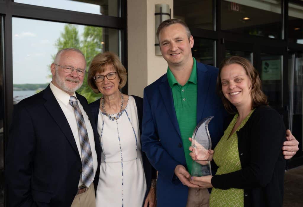 Paul, Robbie, Tim, and Diane Crowe